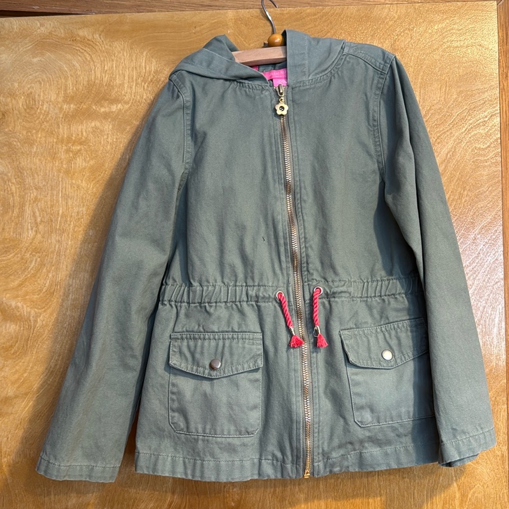 Green jacket Isaac Mizrahi size 7/8